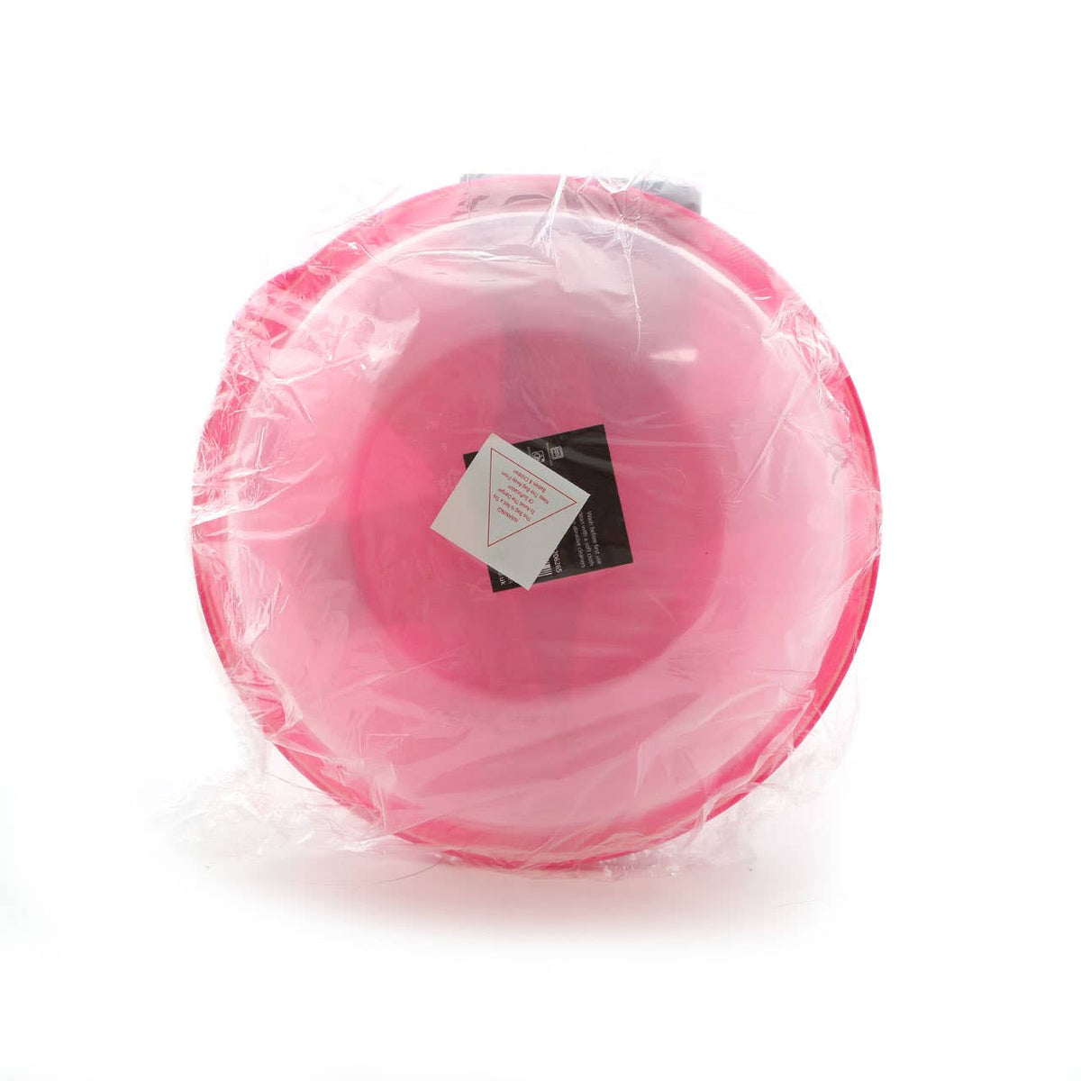 Plastic Container Salad with Pink Lid
