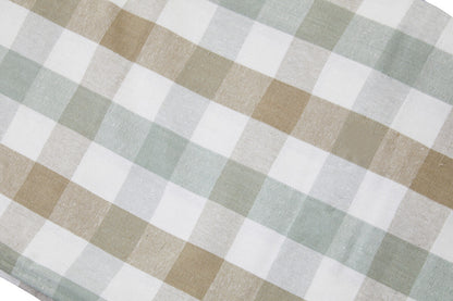 Thread and Loom Check Design Tablecloth