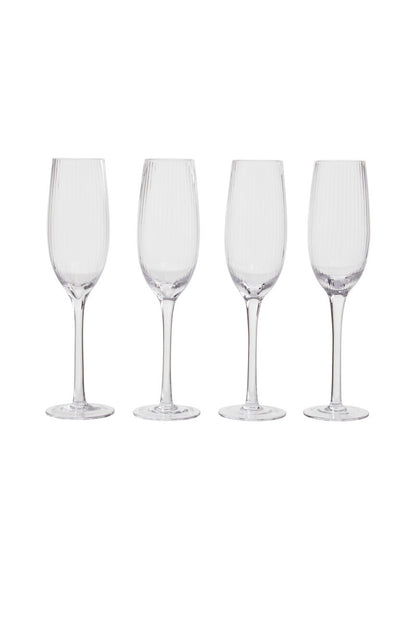 Lyle Set of Four Champagne Glasses