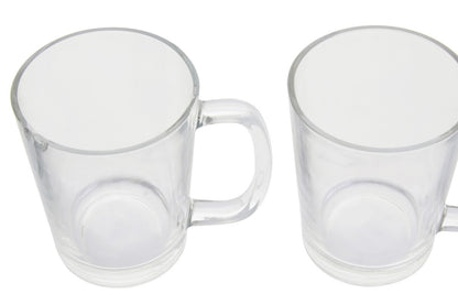 Torta Set Of Four Glass Clear Glass Mugs