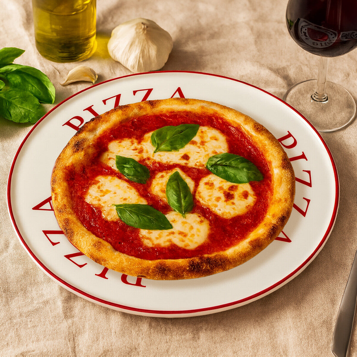 Hollywood Pizza Plate
