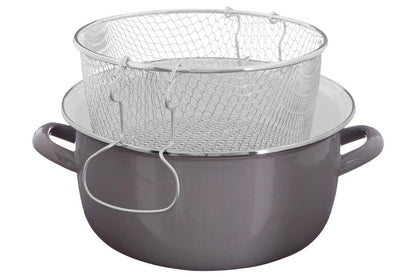 Telo Cool Grey Deep Fryer