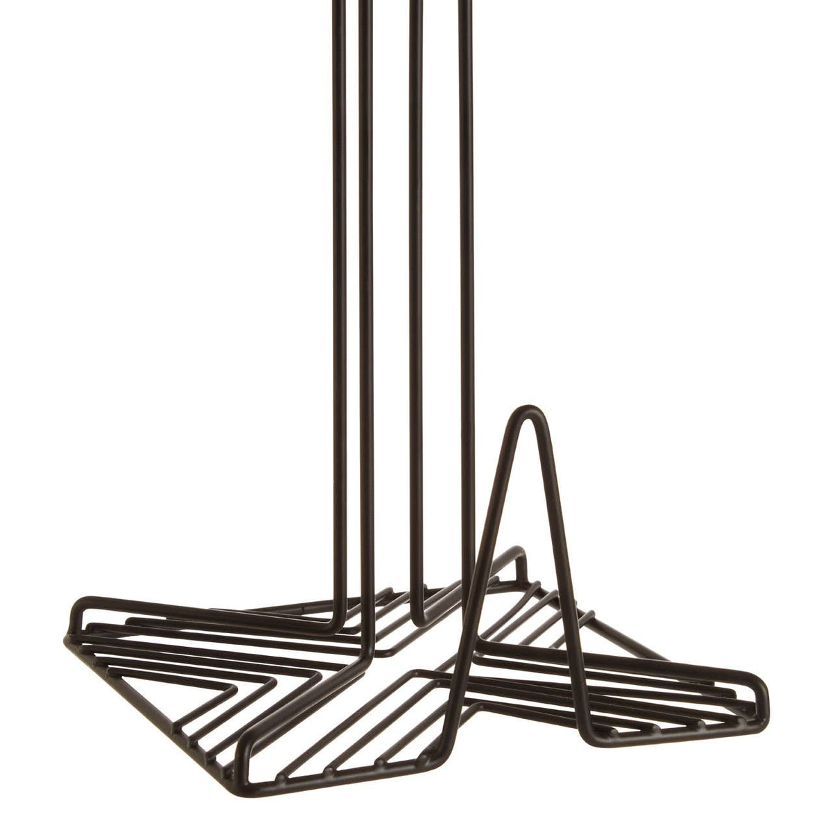 Vertex Black Powder Coat Kitchen Roll Holder