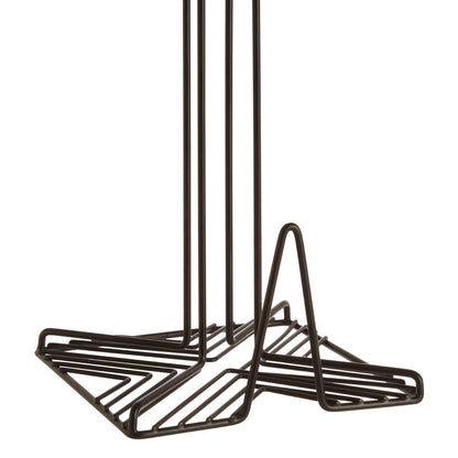 Vertex Black Powder Coat Kitchen Roll Holder