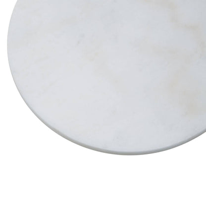 Kindia Round Marble Paddle Chopping and Serving Board