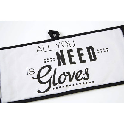 Pun and Games Double Oven Glove