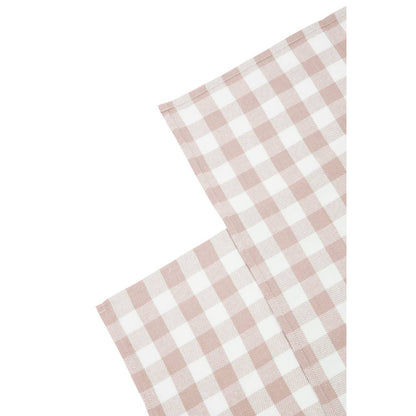 Doro Set Of Three Amber And White Tea Towels