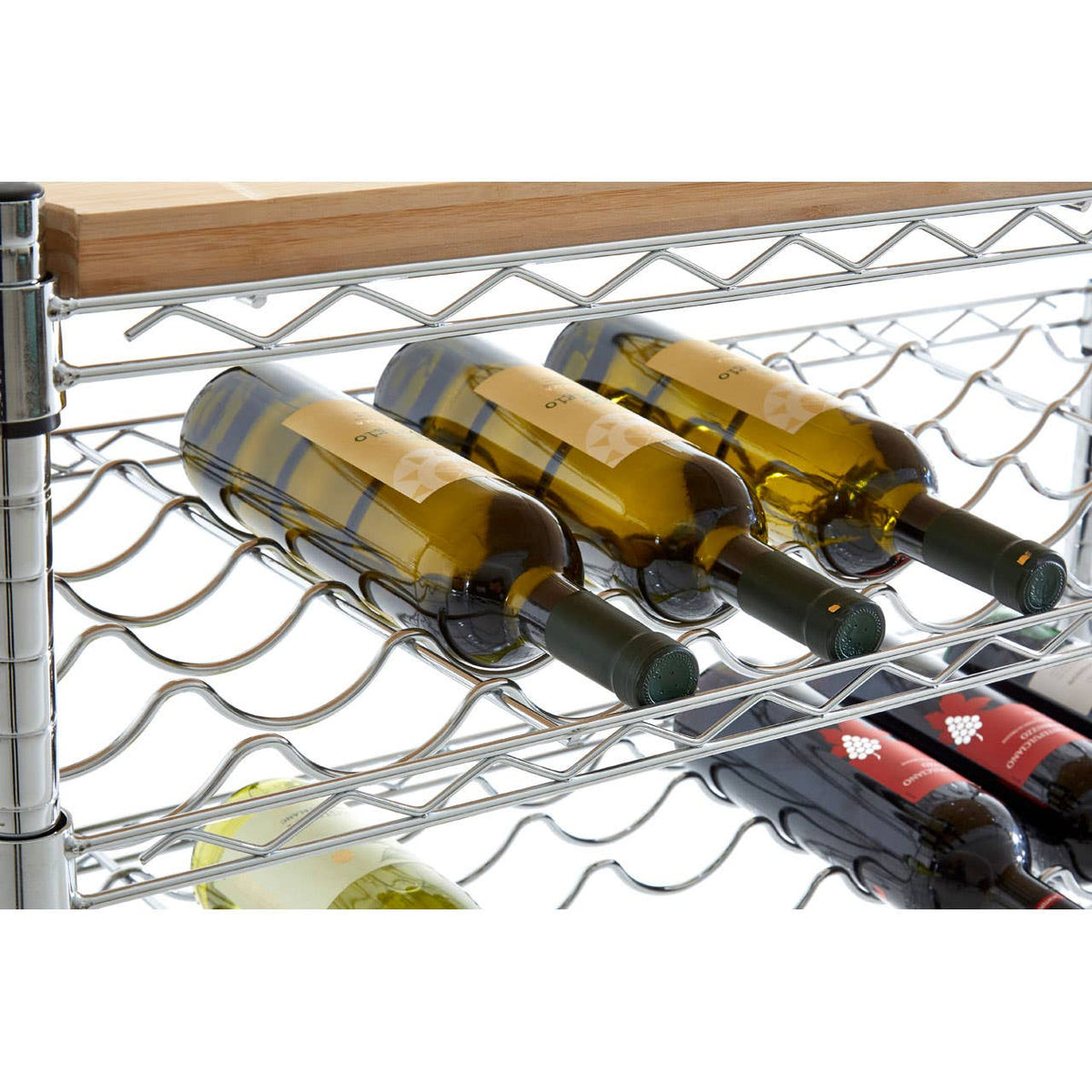 Frankfurt 4 Tier Wine Rack