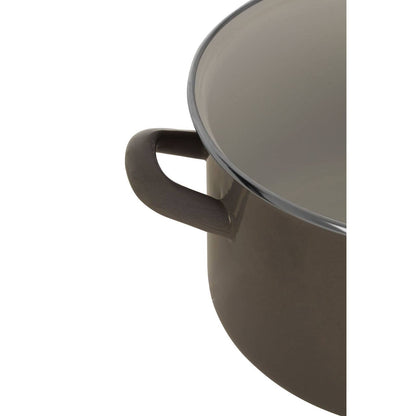Porter Large Grey Casserole Dish With Lid