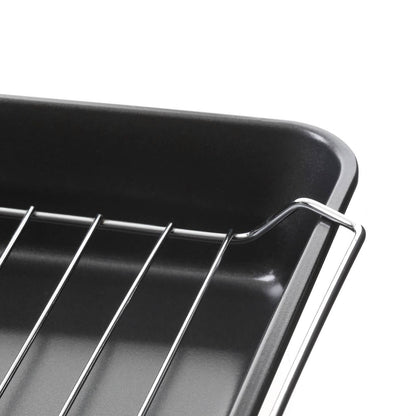 Mari Set of Three Roasting Trays with Wire Racks