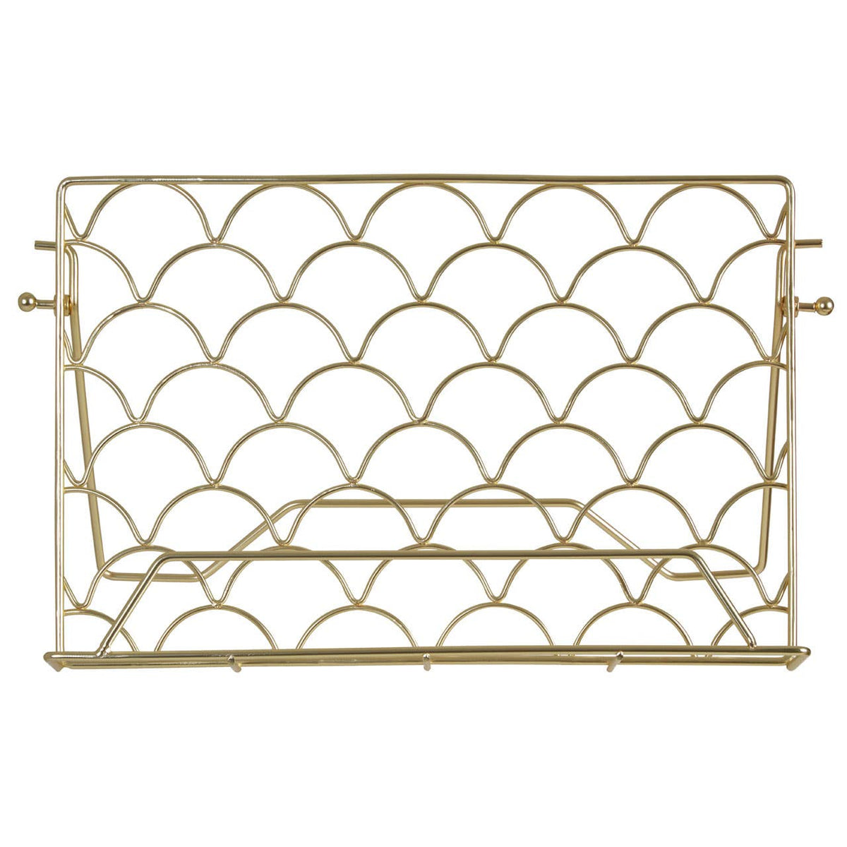 Vertex Deco Matte Gold Cook Book Stand