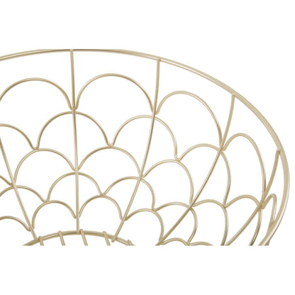 Vertex Deco Matte Gold Fruit Basket