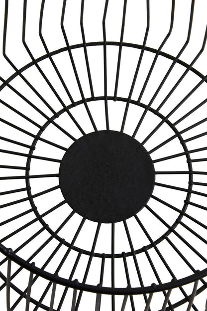 Vertex Deco Matt Black Small Fruit Basket
