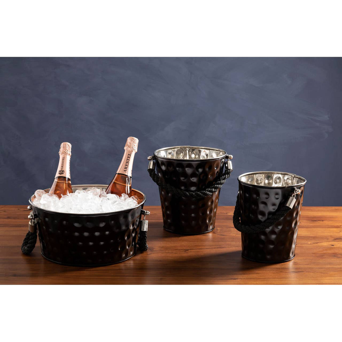 Miressa Medium Black Party Bucket