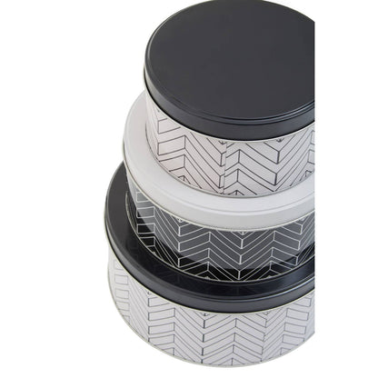 Paice Set Of Three Urban Storage Tins