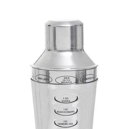 Recipe Silver Cocktail Shaker