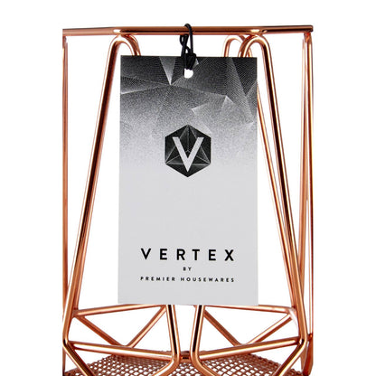 Vertex Copper Finish Utensil Holder
