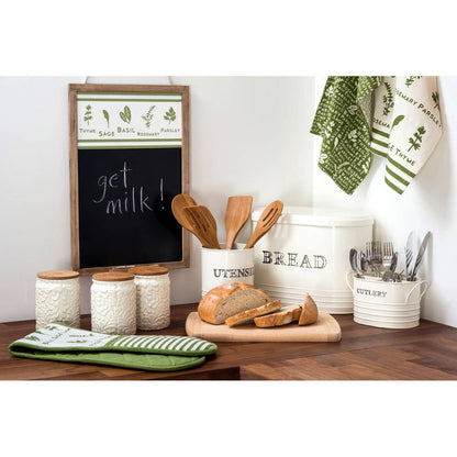 Sketch Cream Cutlery Caddy