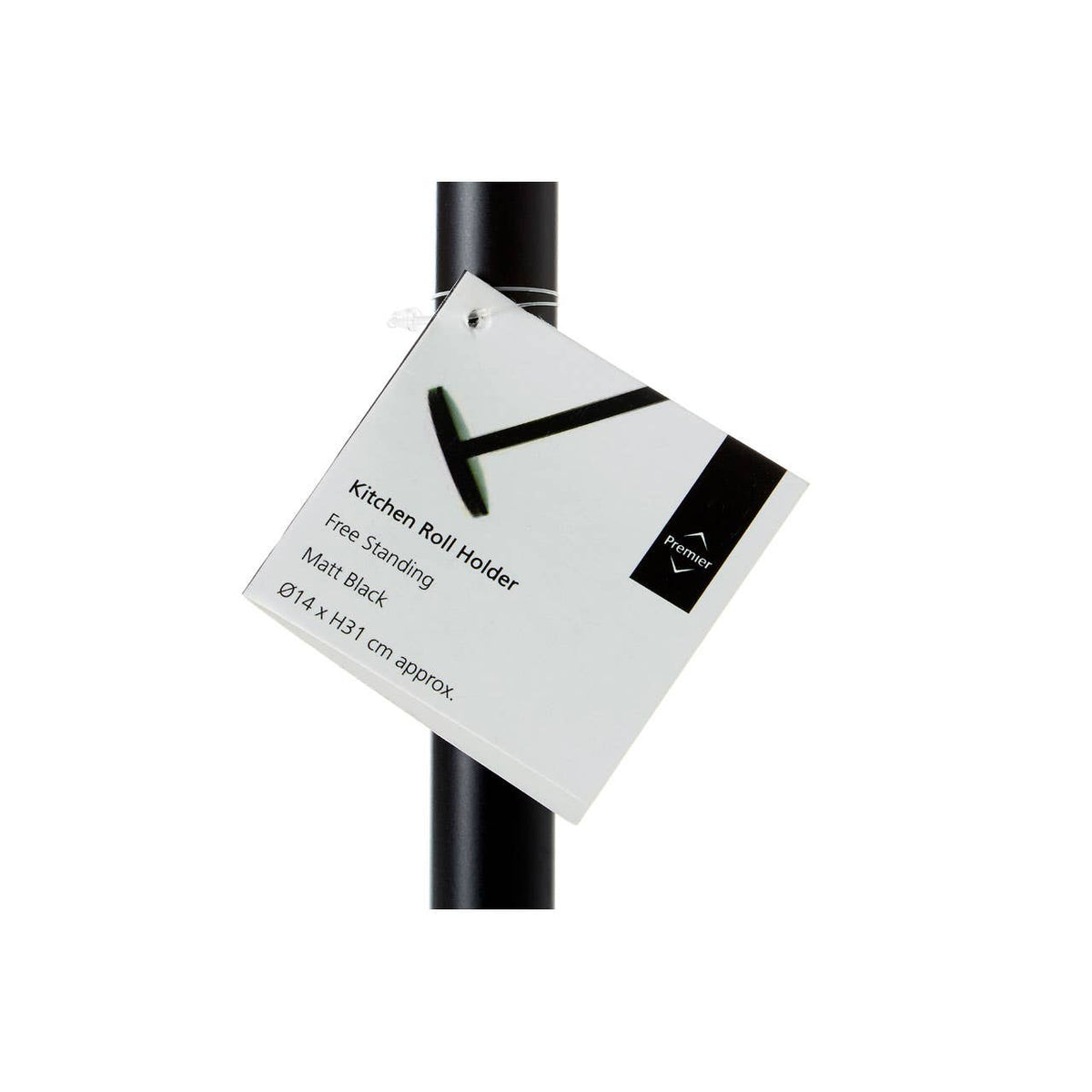 Hirano Kitchen Roll Holder - Matt Black