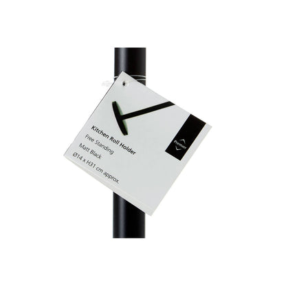 Hirano Kitchen Roll Holder - Matt Black
