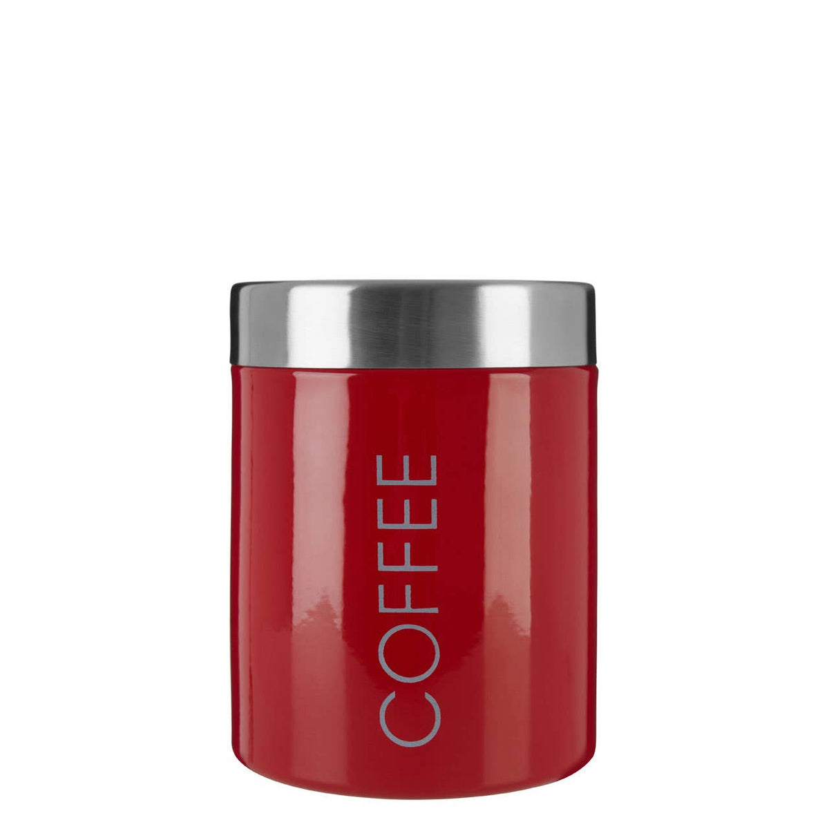 Liberty Red Enamel Coffee Canister