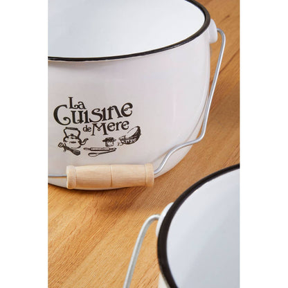 La Cuisine De Mere Set of 3 Storage Pots.
