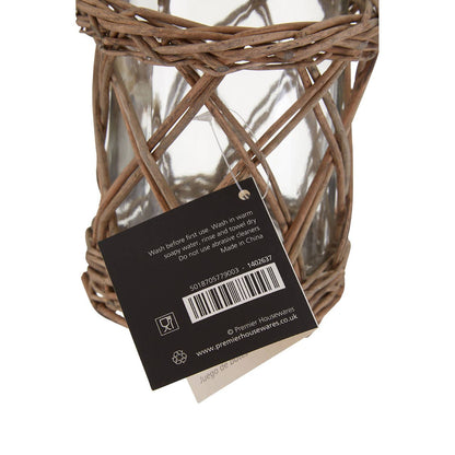 Country Cottage Carafe with Willow Basket