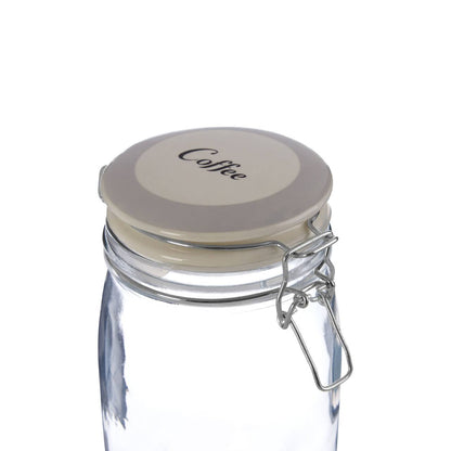 Diego Coffee Glass Storage Jar 1000ml