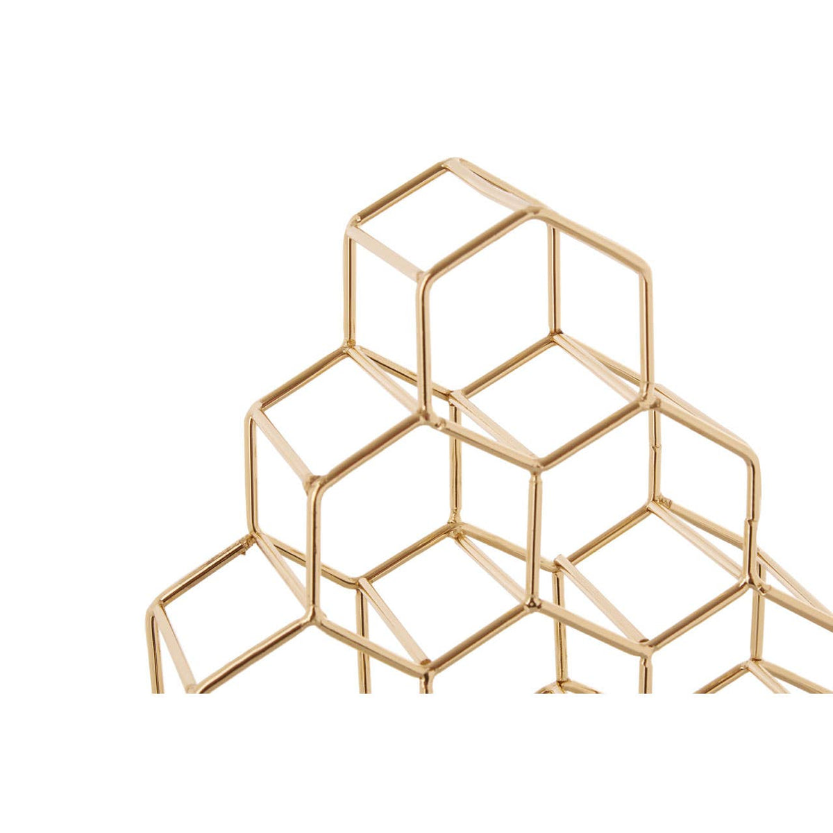 Vertex 10 Bottle Gold Finish Spice Rack