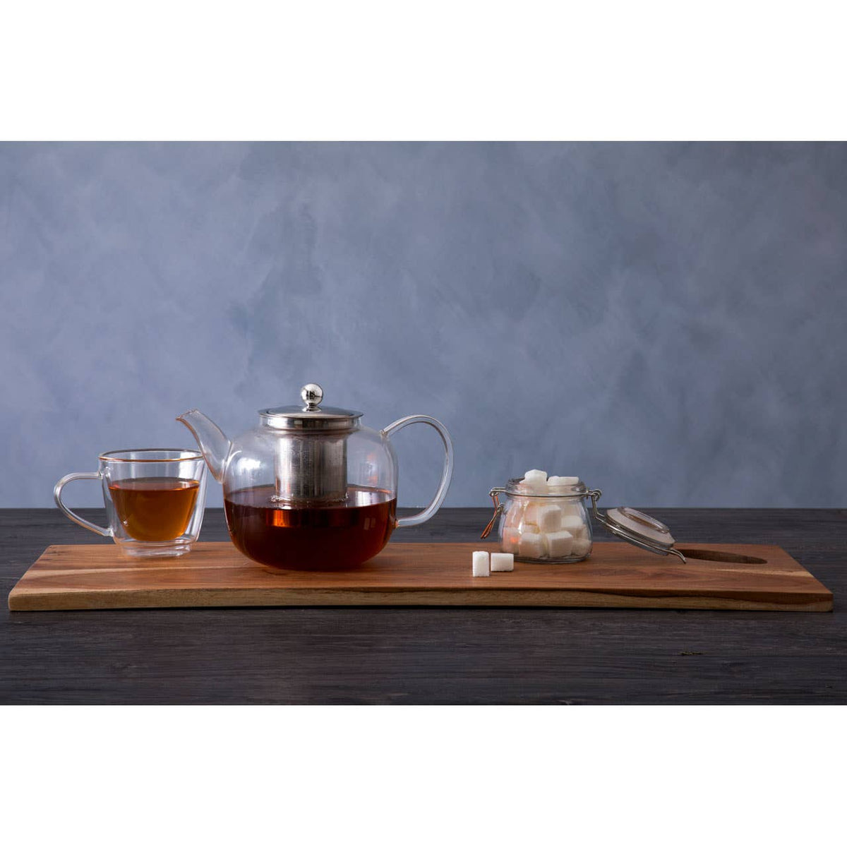 Fuso Borosilicate Glass Teapot 950ml