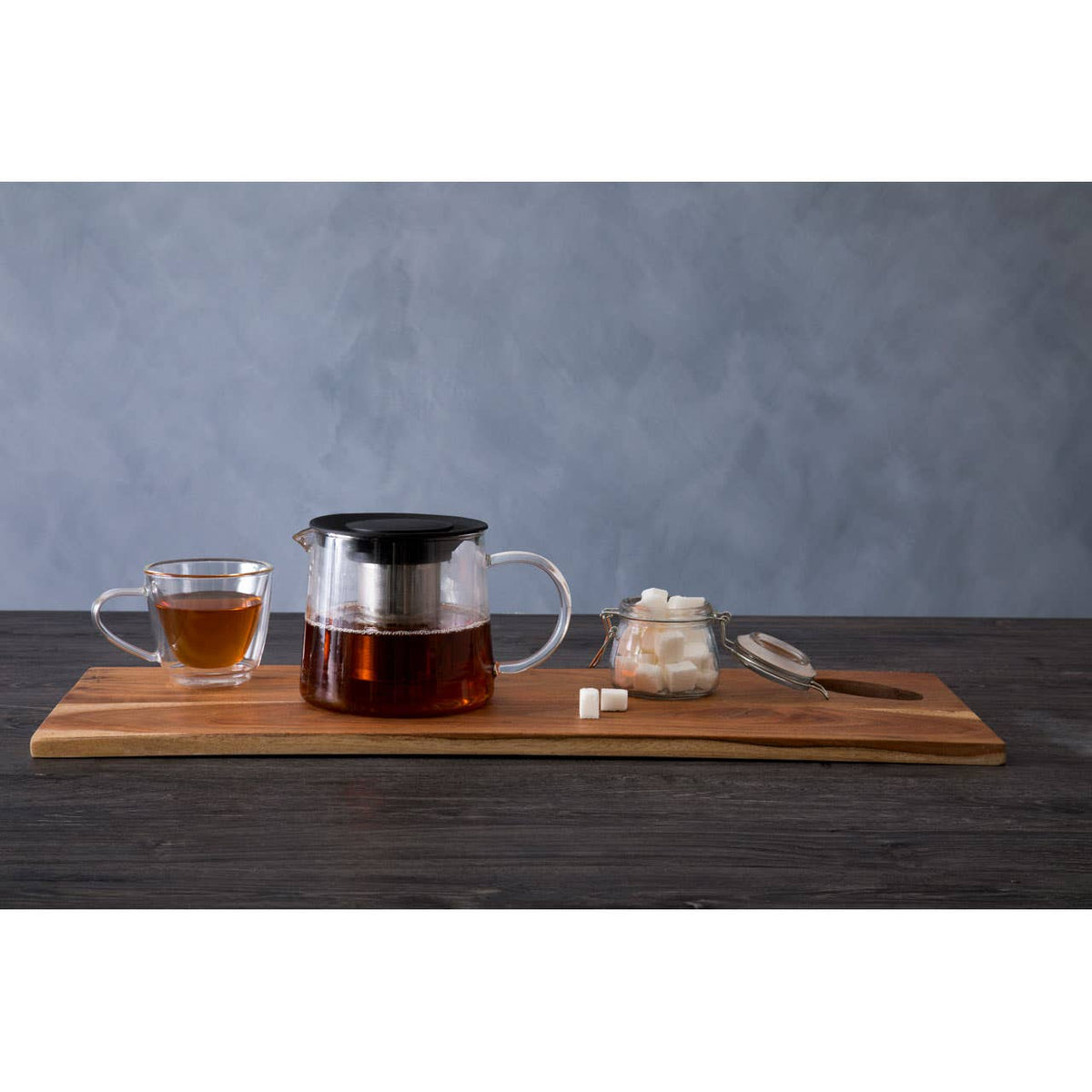 Fuso 1200ml Heat Resistant Glass Teapot