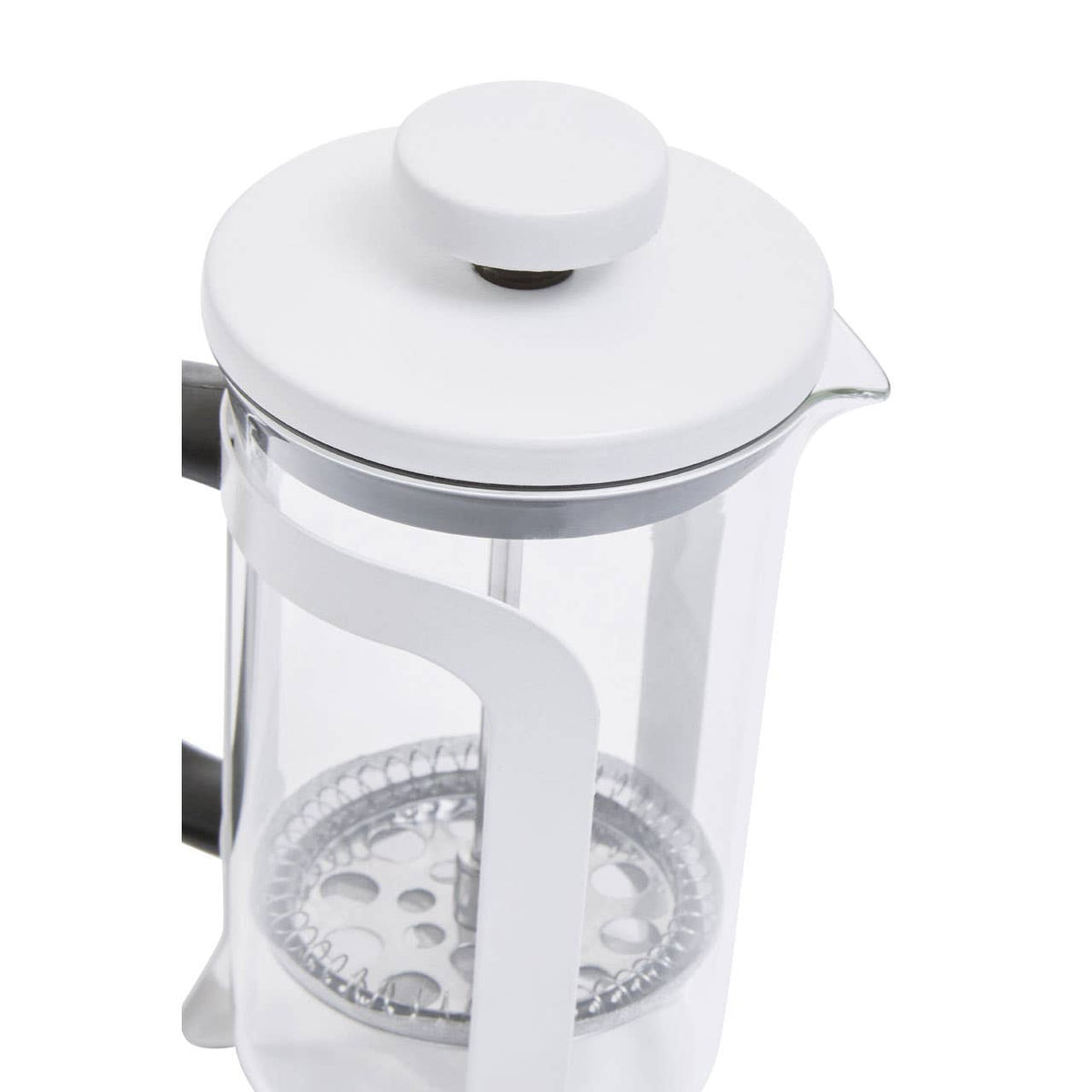 Akeala Matte White Cafetiere 350ml