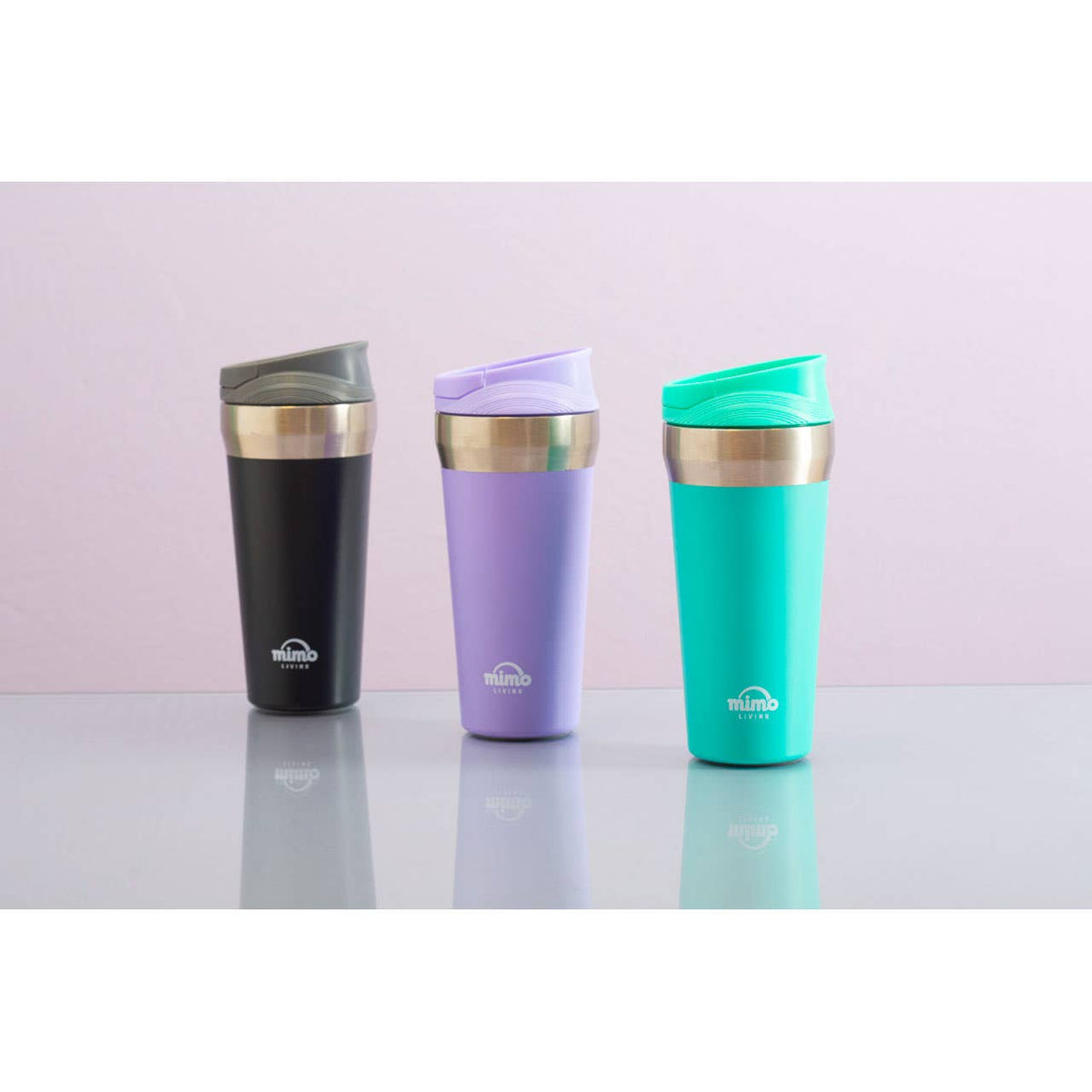 Mimo Lilac 380ml Travel Mug