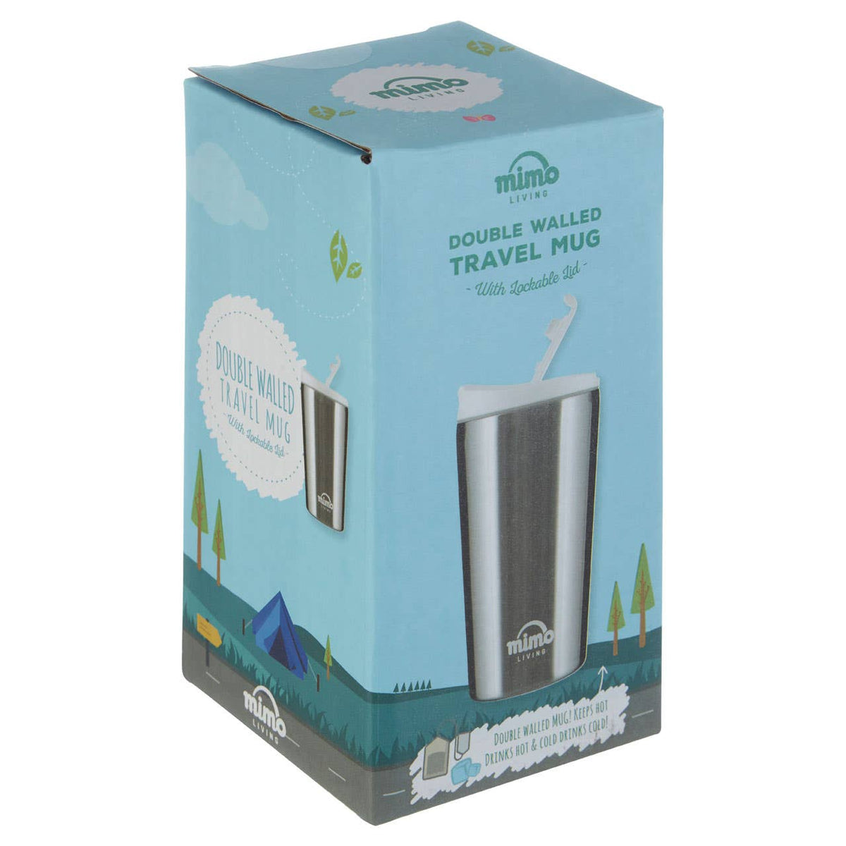 Mimo Silver Finish 250ml Mug