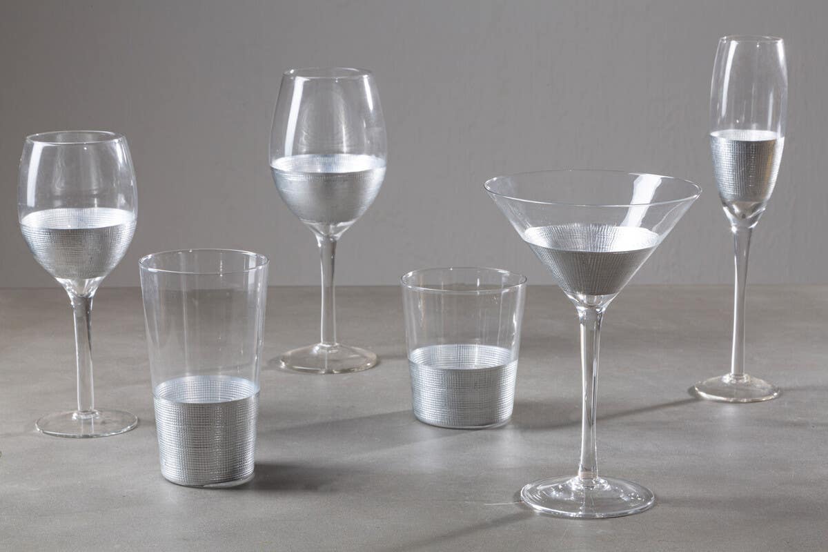 Set Of Four Apollo Champagne Glasses