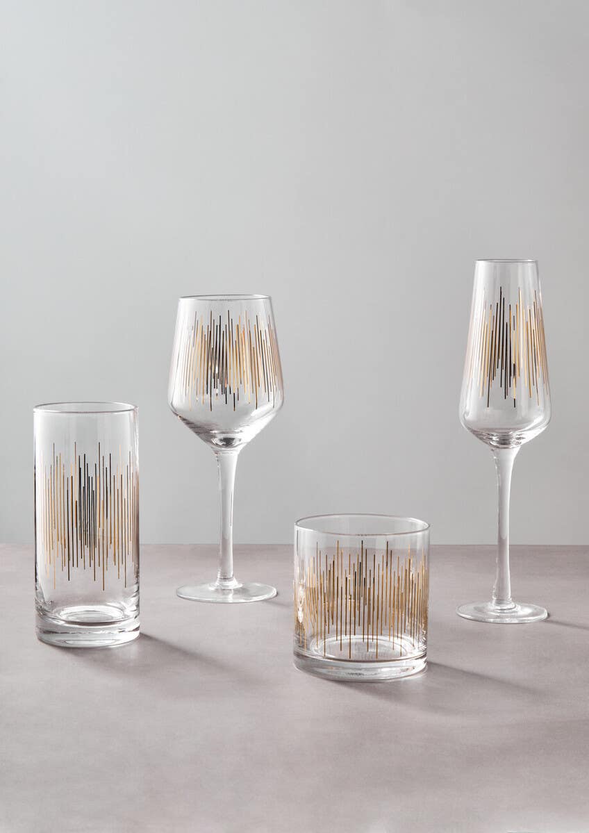 Jazz Highball Glasses Set of 4