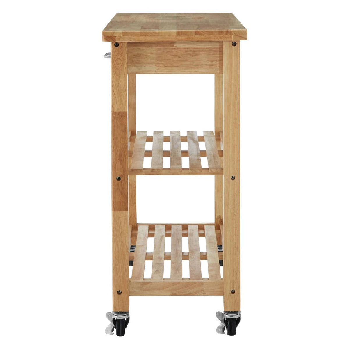 Harlow Glenn Tropical Hevea Wood Kitchen Trolley