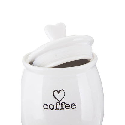 Charm White Dolomite Coffee Canister