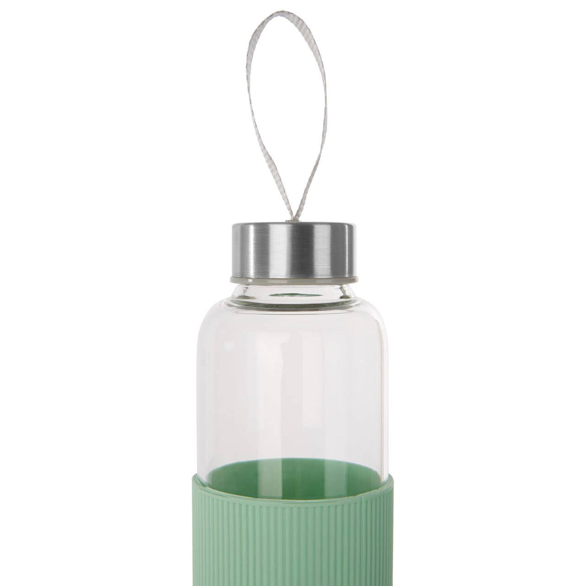 Mimo Glass Bottle With Mint Silicone Sleeve