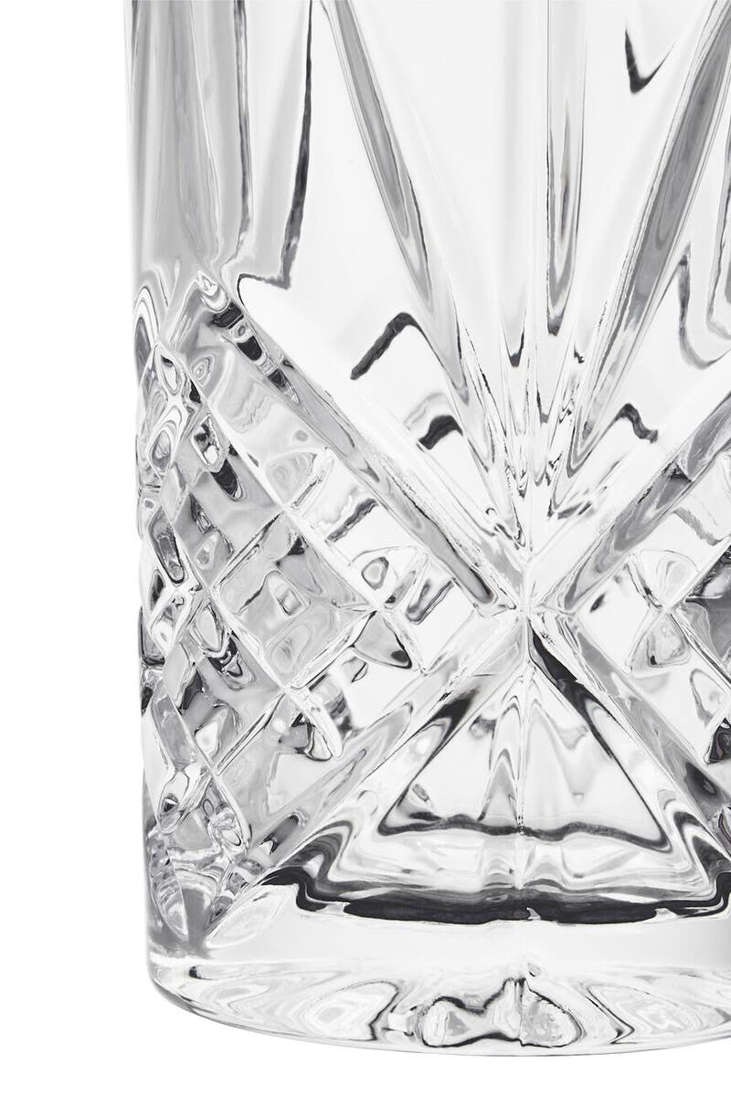 Beaufort Set of 4 Crystal High Ball Glasses