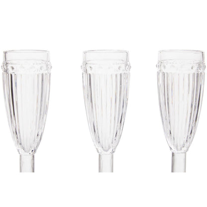 Auclair Set Of Four Champagne Glasses