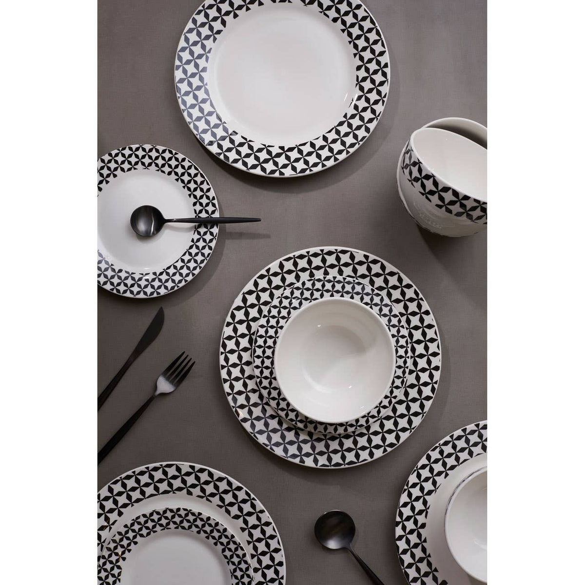 Avie 12 Piece Windmill Dinner Set