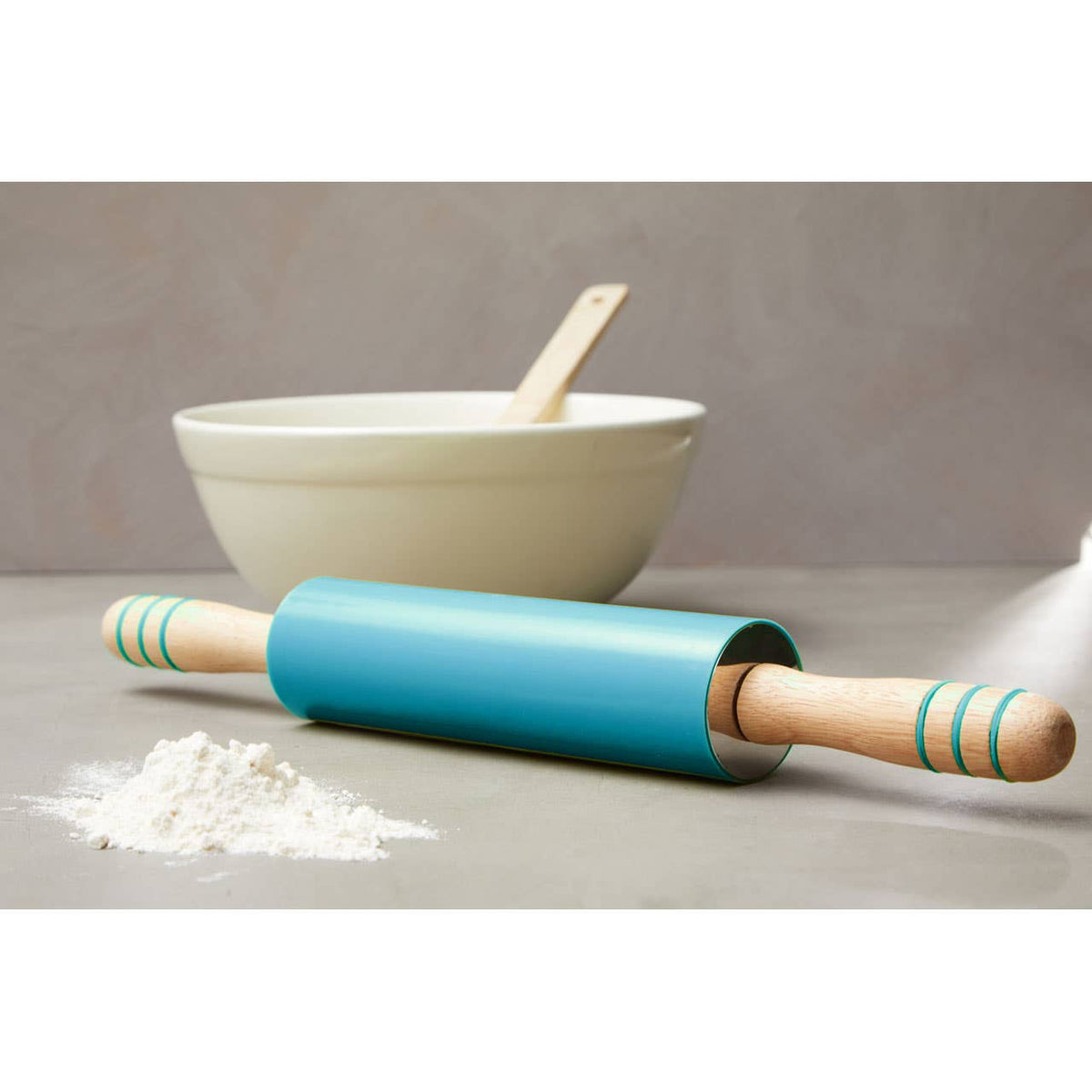 Zing Blue Silicone Rolling Pin