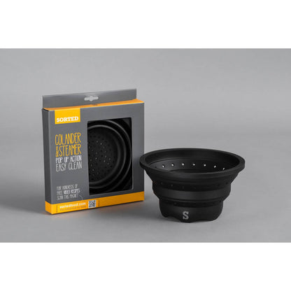 Sorted Collapsable Colander and Steamer