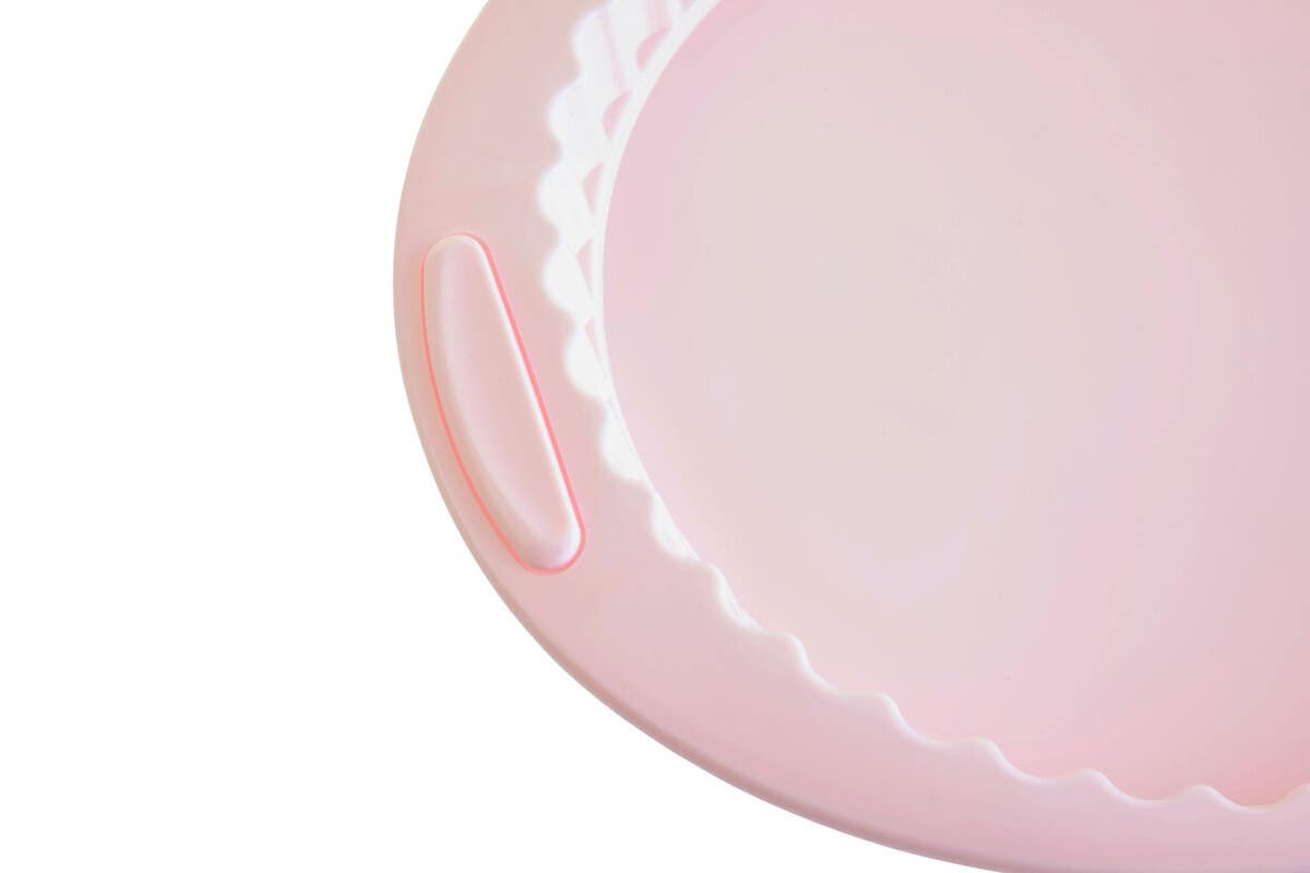 Zing Pastel Pink Pie or Flan Mould