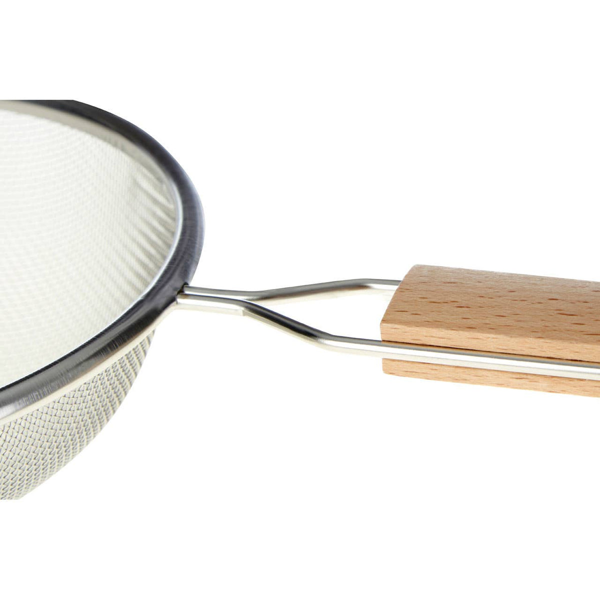 Zenigo Large Sieve with Wooden Handle
