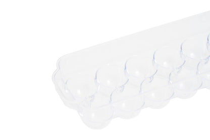Romm Clear Plastic 14 Egg Storage Tray With Lid