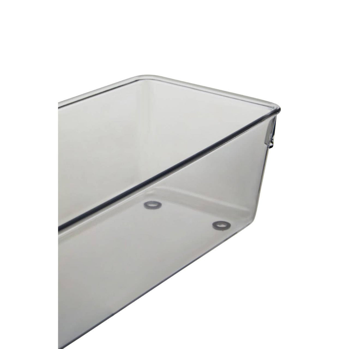 Romm Set Of Two Large Kitchen Organisers - Clear, 10cm wide