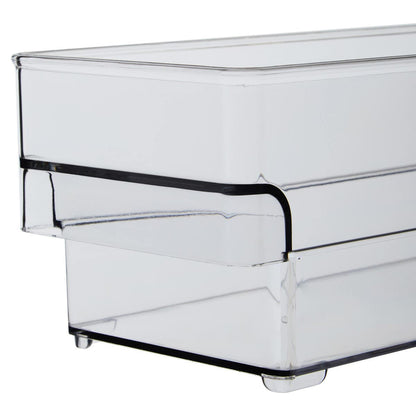 Romm Set of Two Small Stackable Fridge Storage Trays