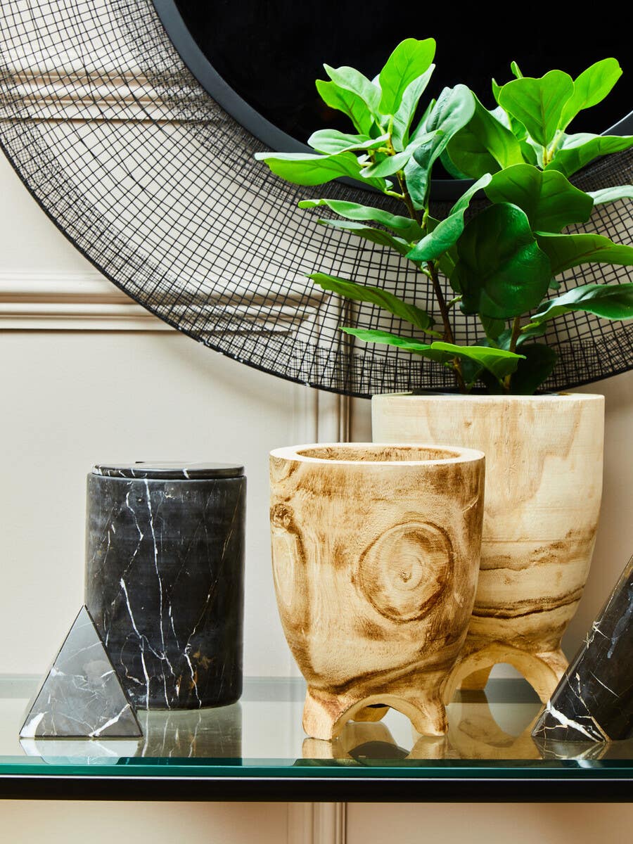 Salmo Black Marble Ice Bucket